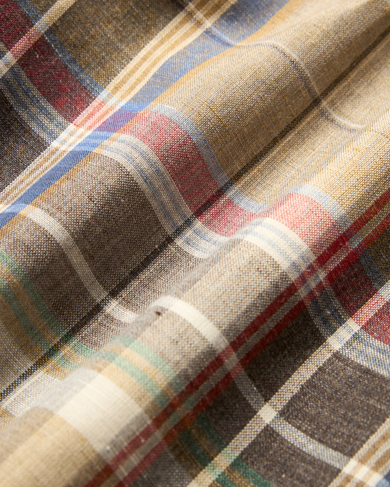 NOAH - Yarn Dyed Plaid Wool/Linen