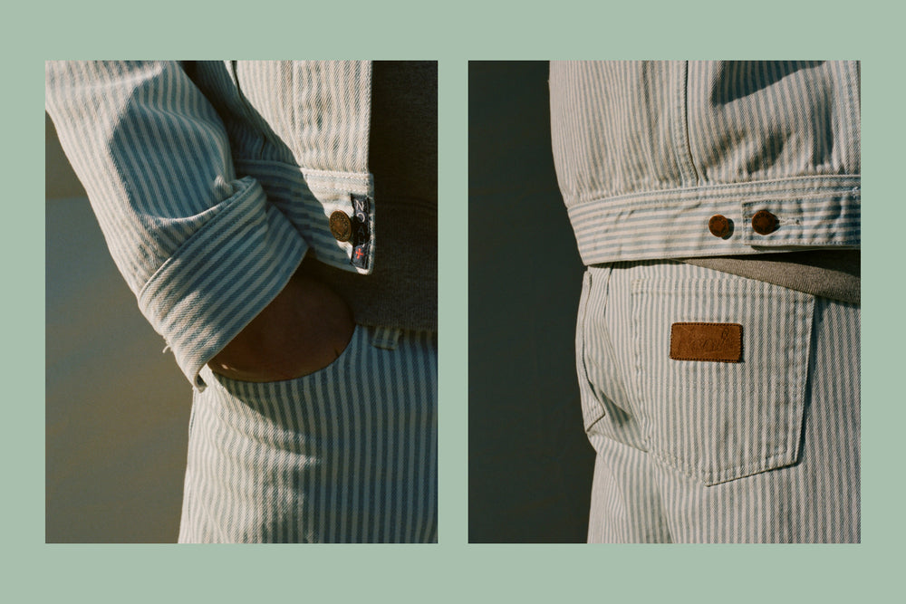 In Detail: Striped Denim - Cover