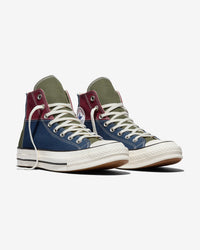 Blue/Green/Burgundy
