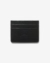 Noah - Faux Lizard Cardholder - Black - Swatch