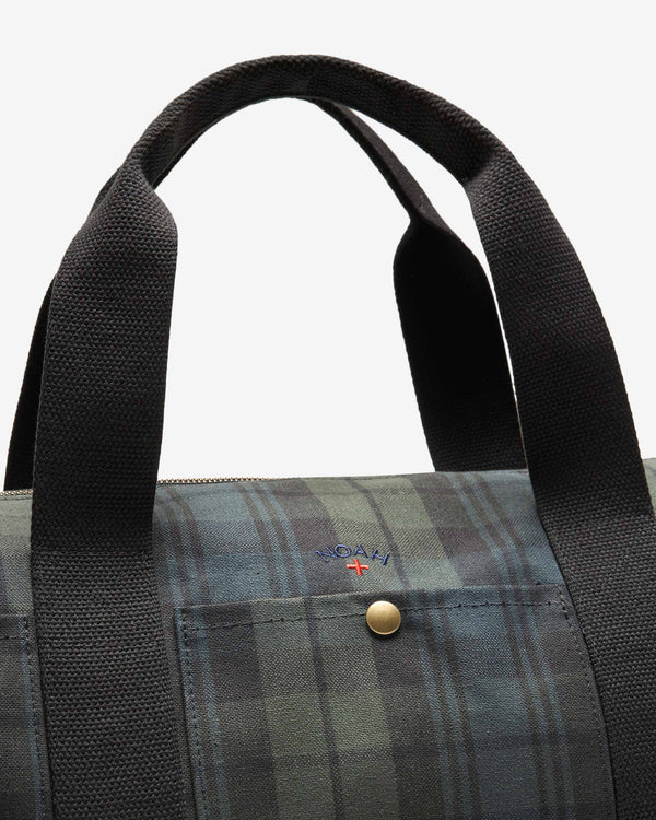 Noah - Black Watch Duffle Bag - Detail