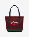 Noah - Tri-Color Logo Tote - Burgundy - Swatch