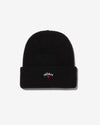 Noah - Waffle Beanie - Black - Swatch