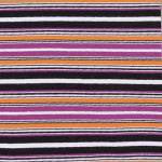 Noah - Vibrant Striped Top - Black/Multi - Swatch