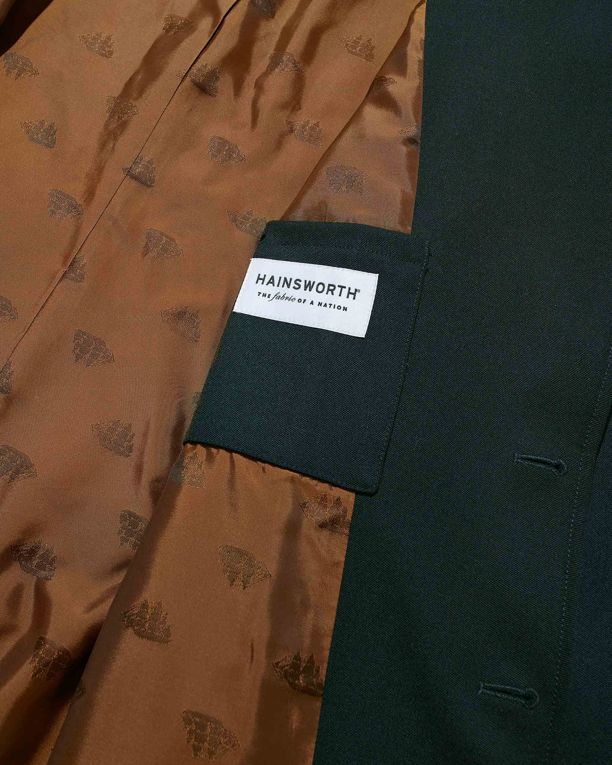 Barathea Wool Sack Jacket