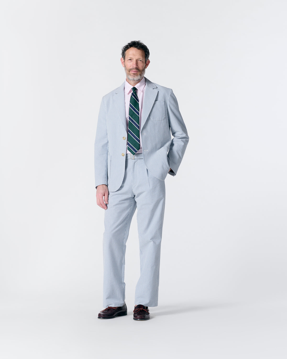Seersucker Sack Jacket
