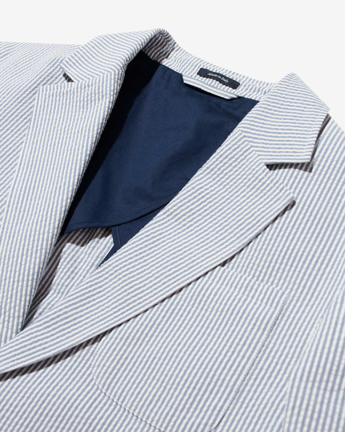 Seersucker Sack Jacket