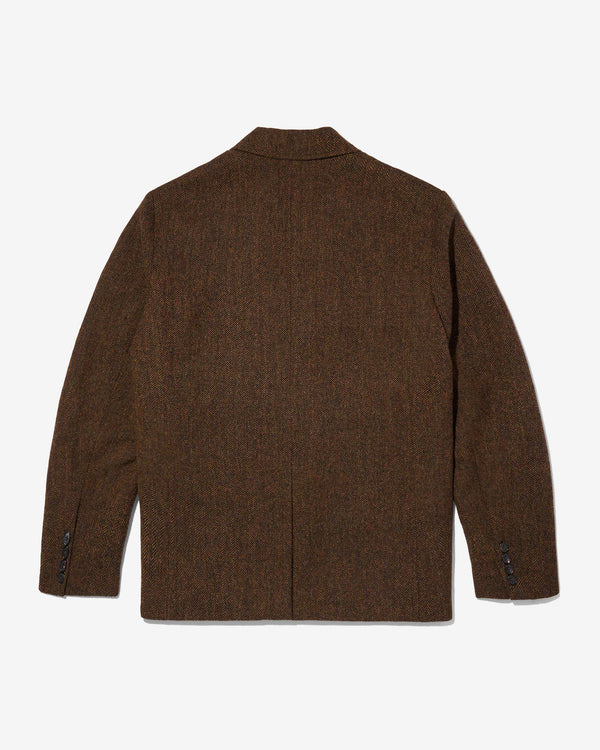 Noah - Wool Herringbone Sack Jacket - Detail