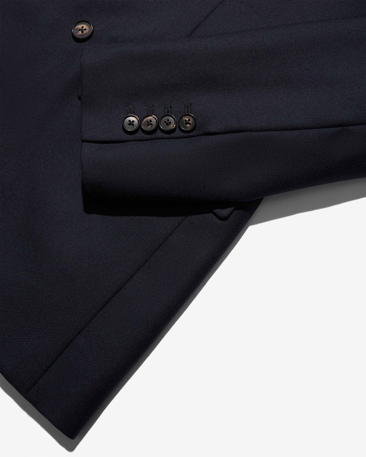 Hopsack Double-Breasted Blazer