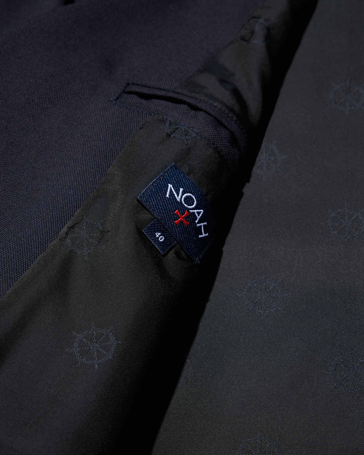 Hopsack Double-Breasted Blazer