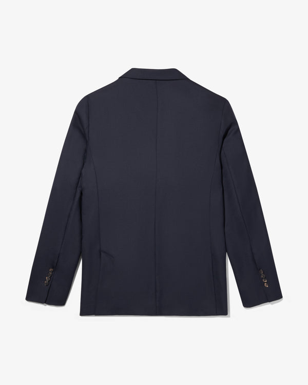 Noah - Hopsack Double-Breasted Blazer - Detail