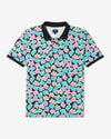 Noah - Floral Polo - Multi - Swatch