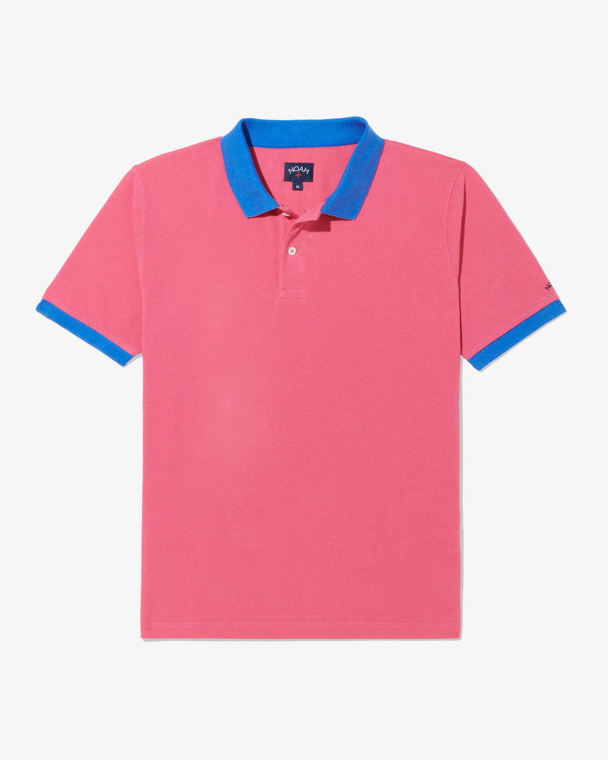 Contrast Collar Pique Polo