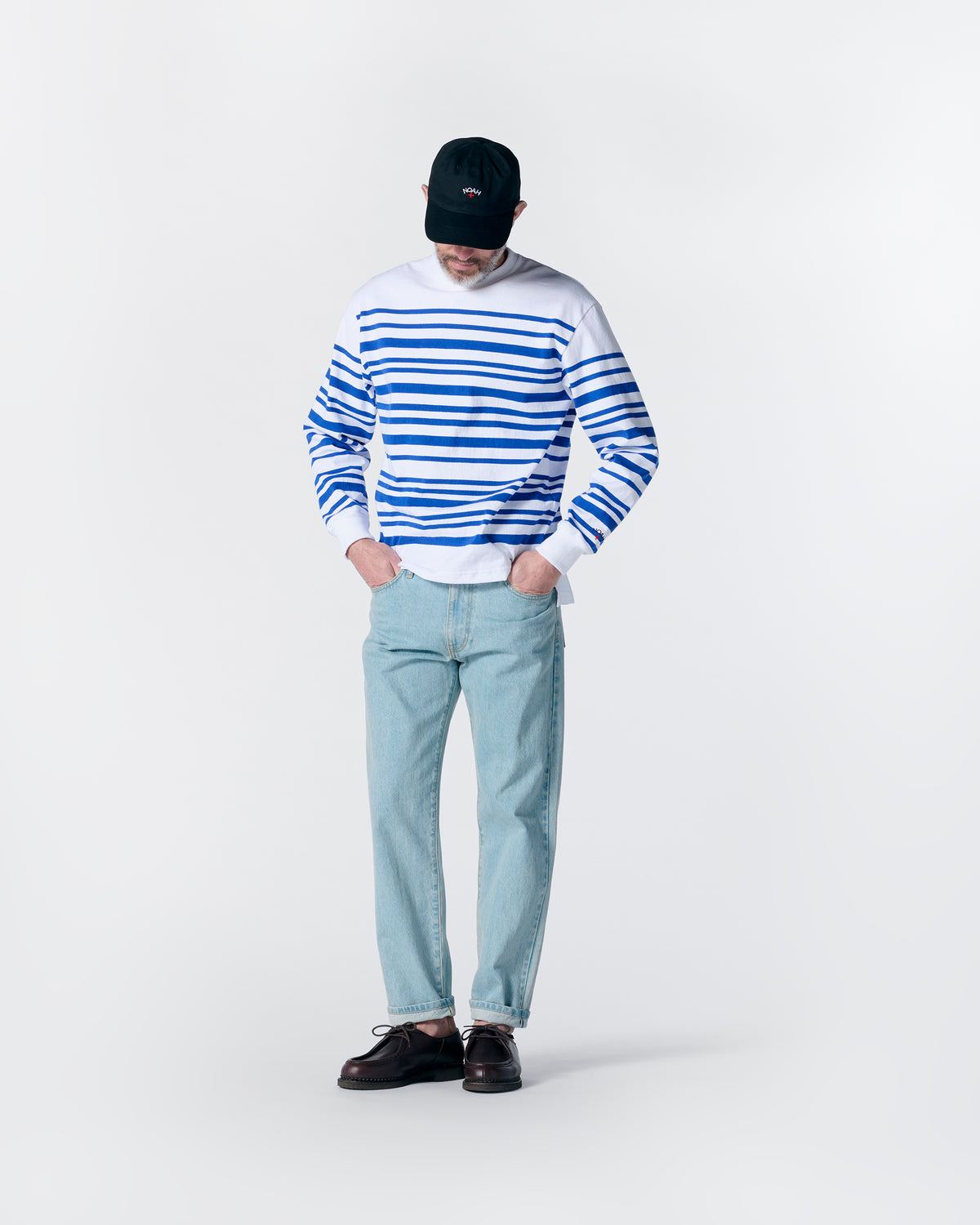 Oversized Striped Rugby Top