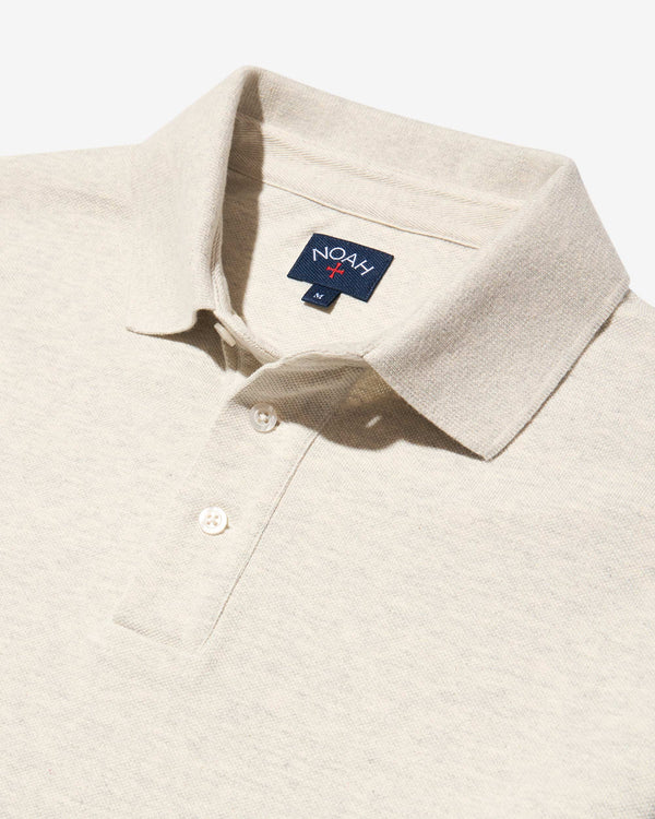 Noah - Long Sleeve Pique Polo - Detail