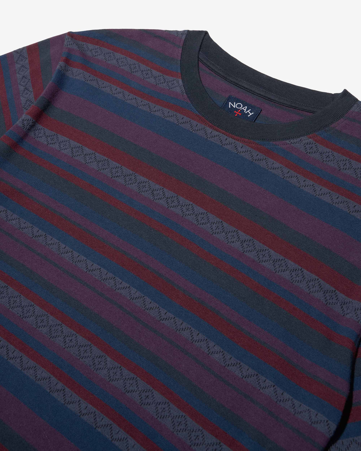 Striped Pointelle Tee