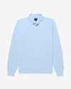 Noah - Long Sleeve Summer's Polo - Light Blue - Swatch