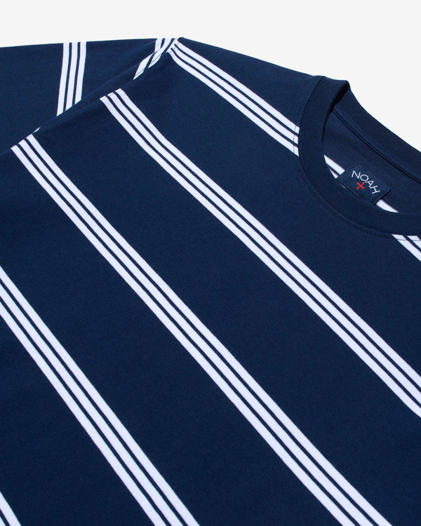 Noah - Striped Short Sleeve Top - Detail