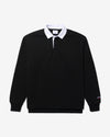 Noah - Relaxed Fit Rugby - Black - Swatch