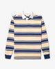 Noah - Boxy Fit Rugby - Khaki/Navy - Swatch