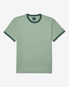 Noah - Heather Ringer Tee - Heather Green - Swatch