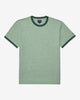 Noah - Heather Ringer Tee - Heather Green - Swatch
