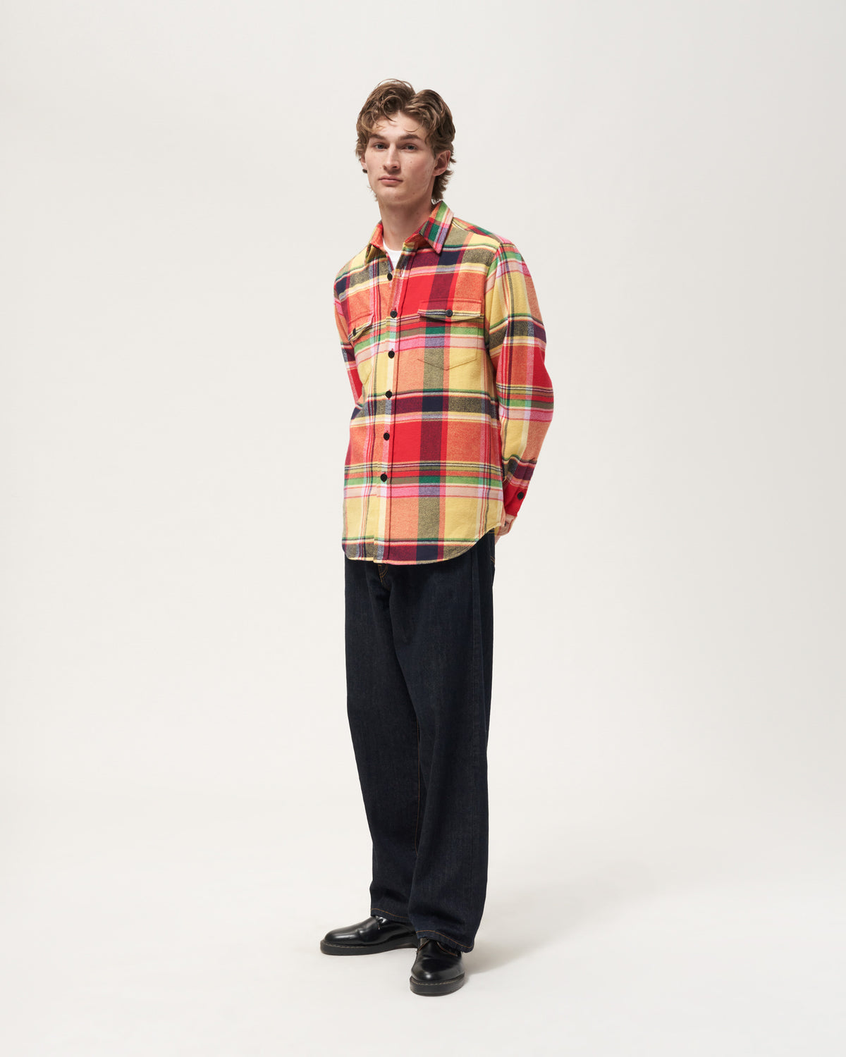 Bright Plaid Heavyweight Flannel
