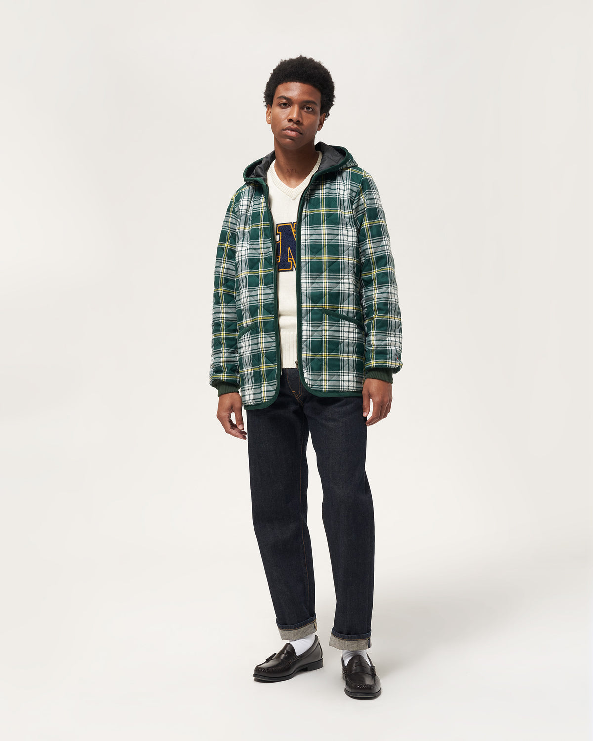 Noah x Lavenham Hooded Jacket