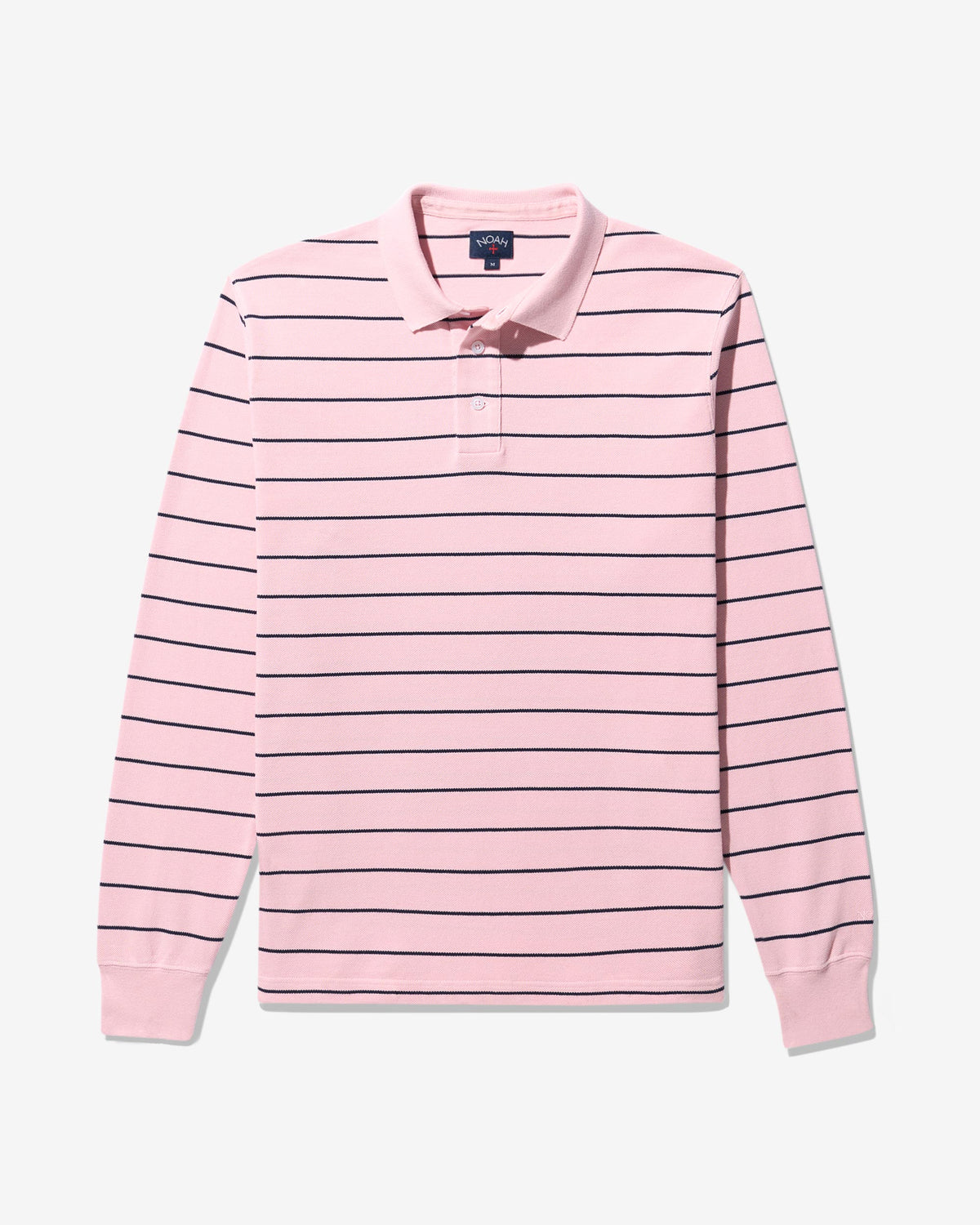 Long Sleeve Pique Polo