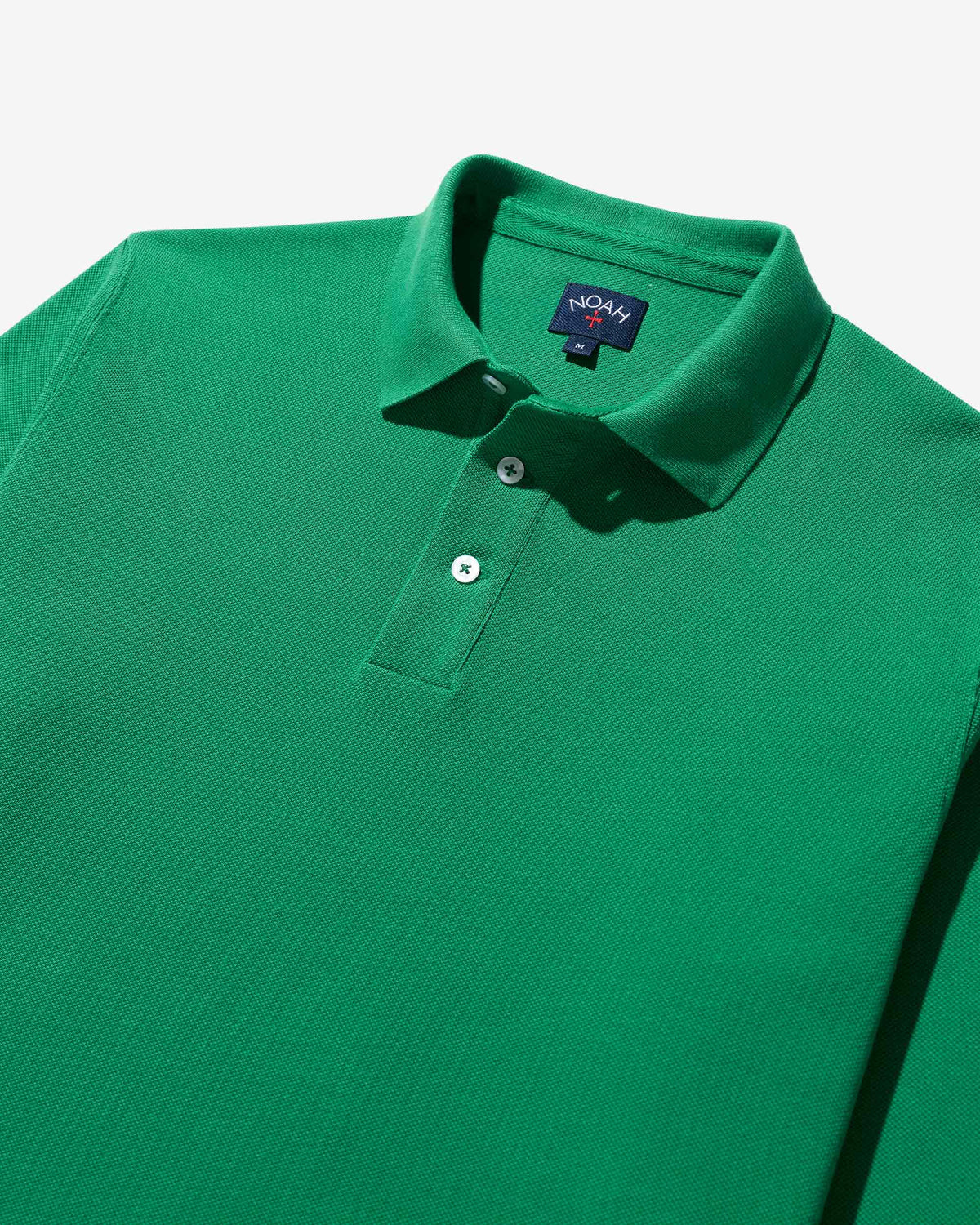 Long Sleeve Pique Polo