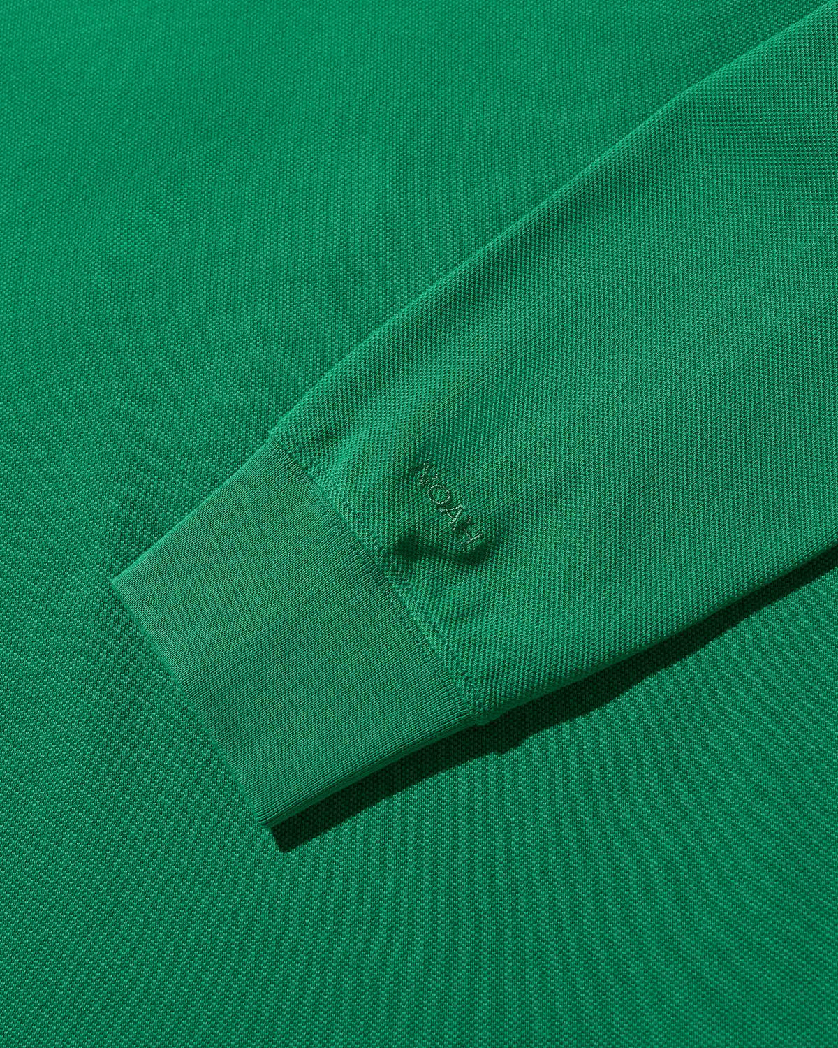 Long Sleeve Pique Polo
