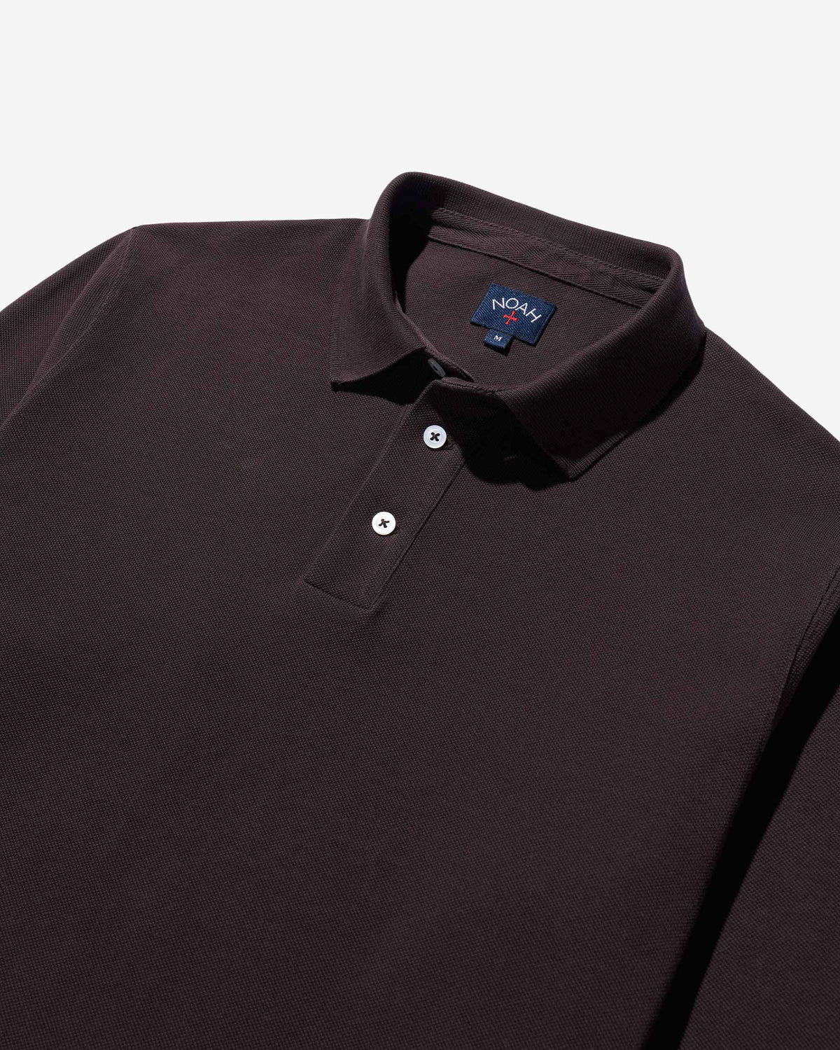 Long Sleeve Pique Polo