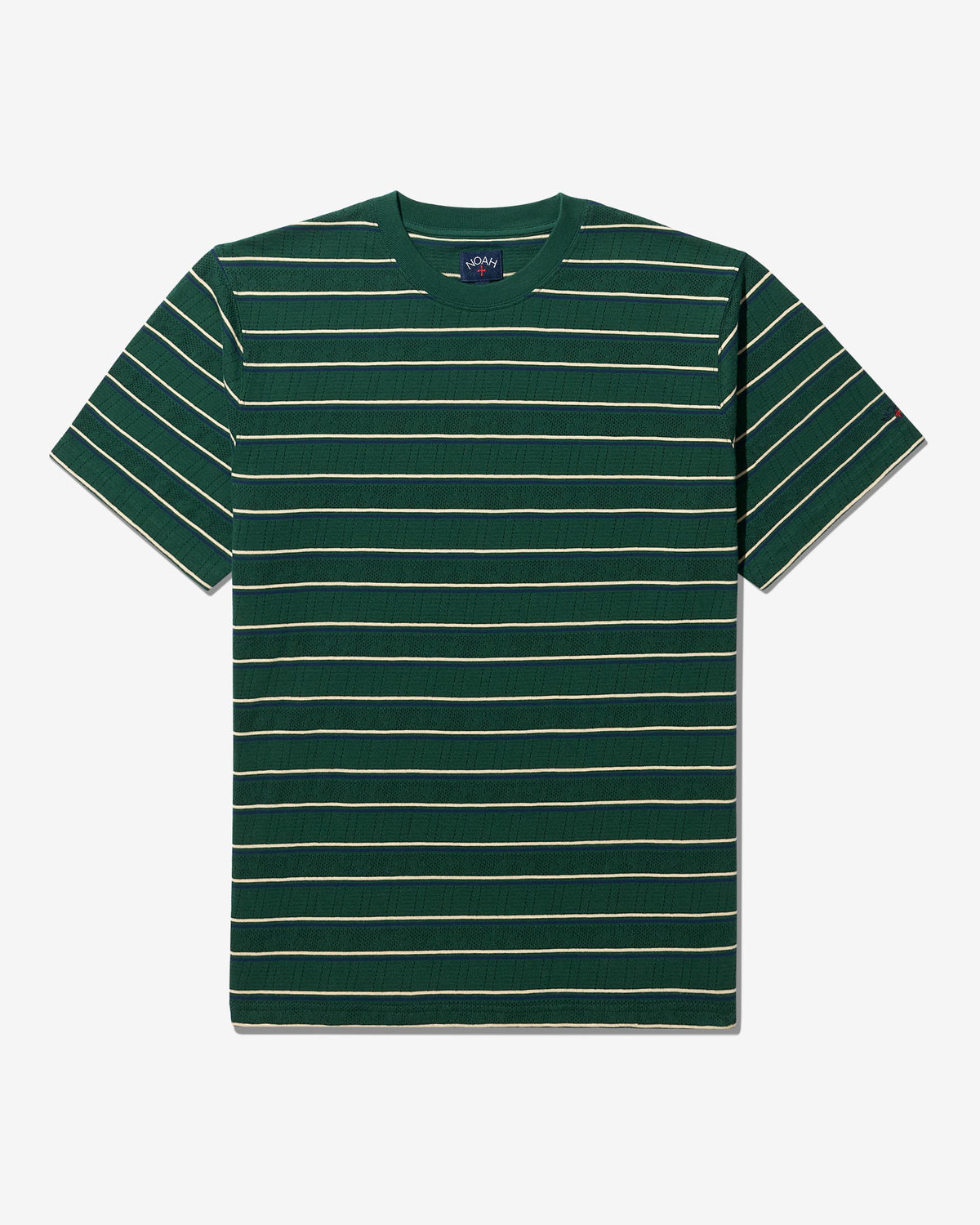 Striped Pointelle Tee
