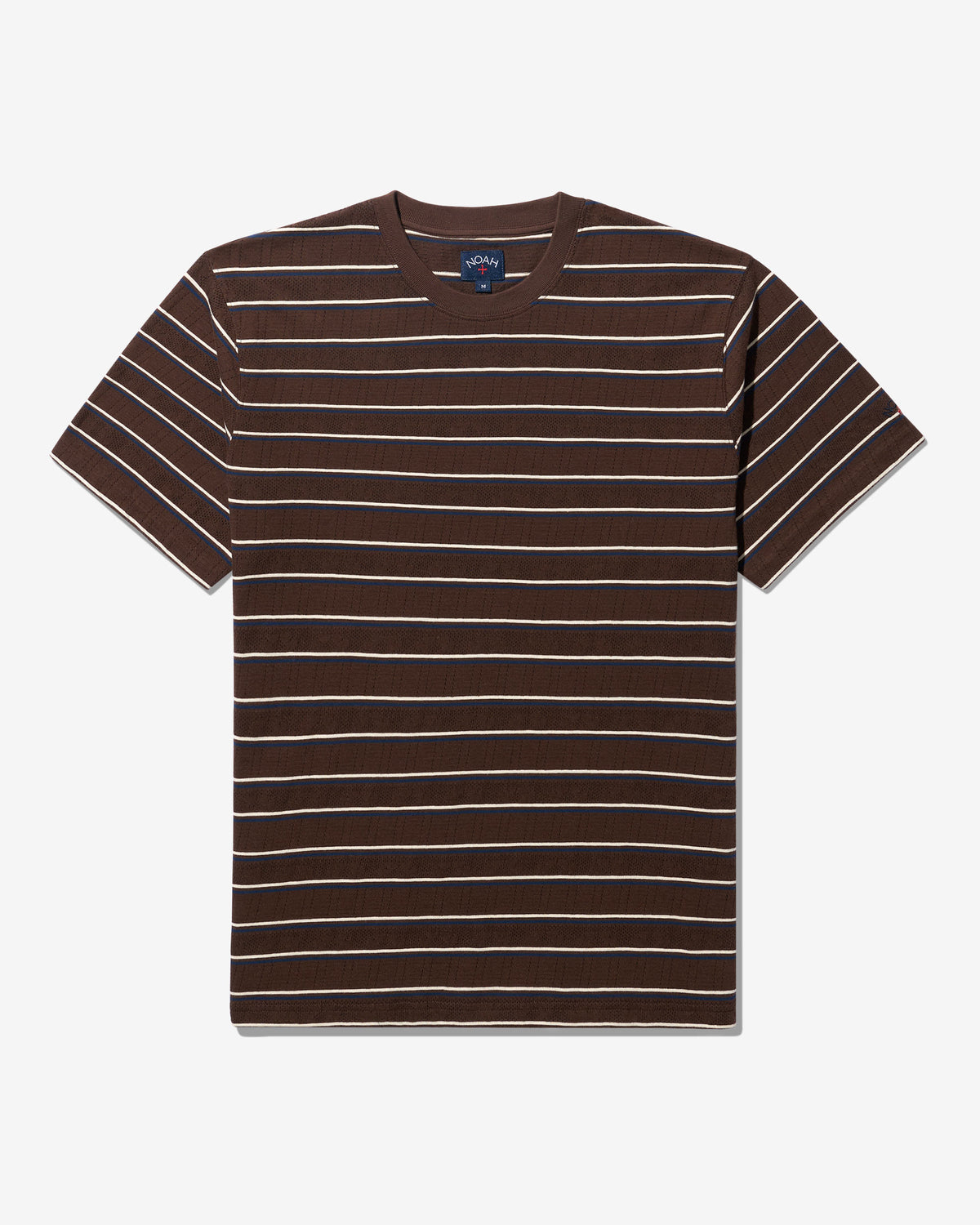 Striped Pointelle Tee