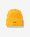 Noah - Waffle Beanie - Autumn Yellow - Swatch