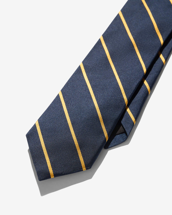Noah - Silk Repp Stripe Tie - Detail