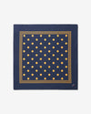 Noah - Polka Dot Bandana - Navy - Swatch