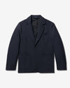Noah - Barathea Wool Sack Jacket - Navy - Swatch