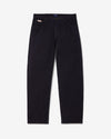 Noah - Brushed Pleated Jeans - Dark Purple - Swatch