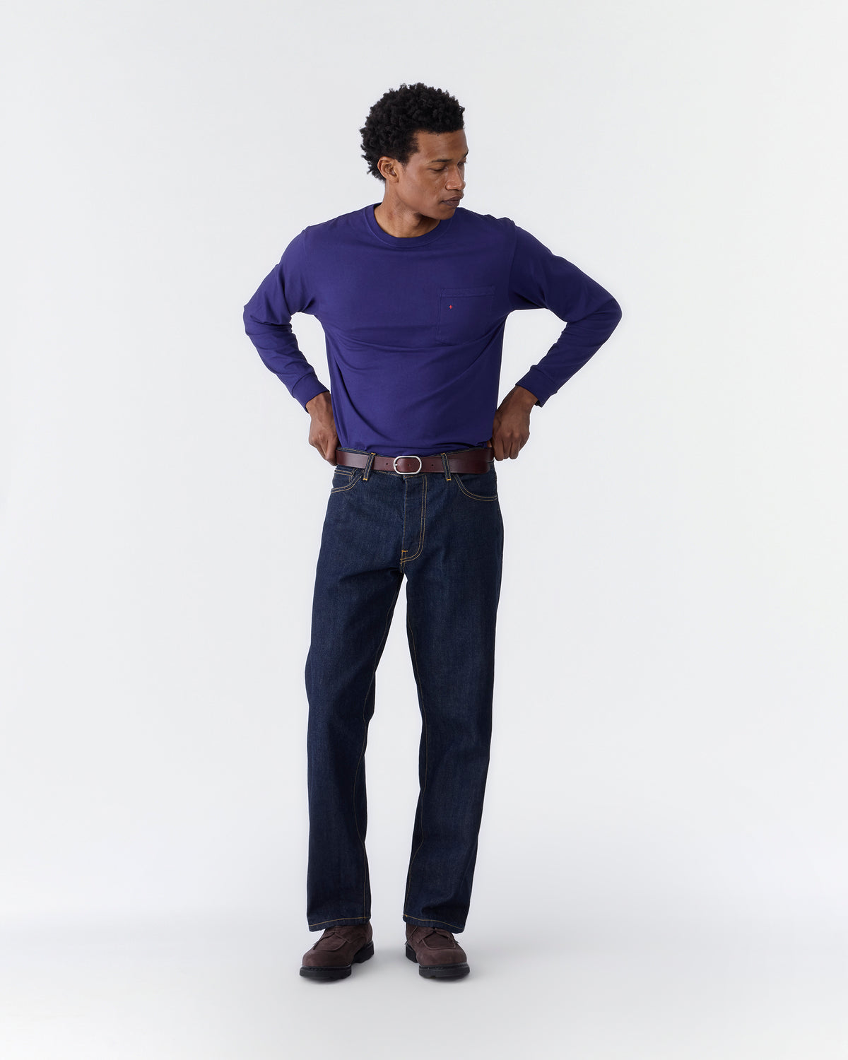 Long Sleeve Core Pocket Tee