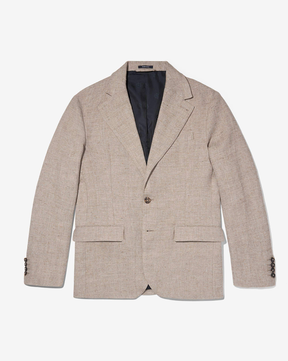 Flanneled Linen Jacket