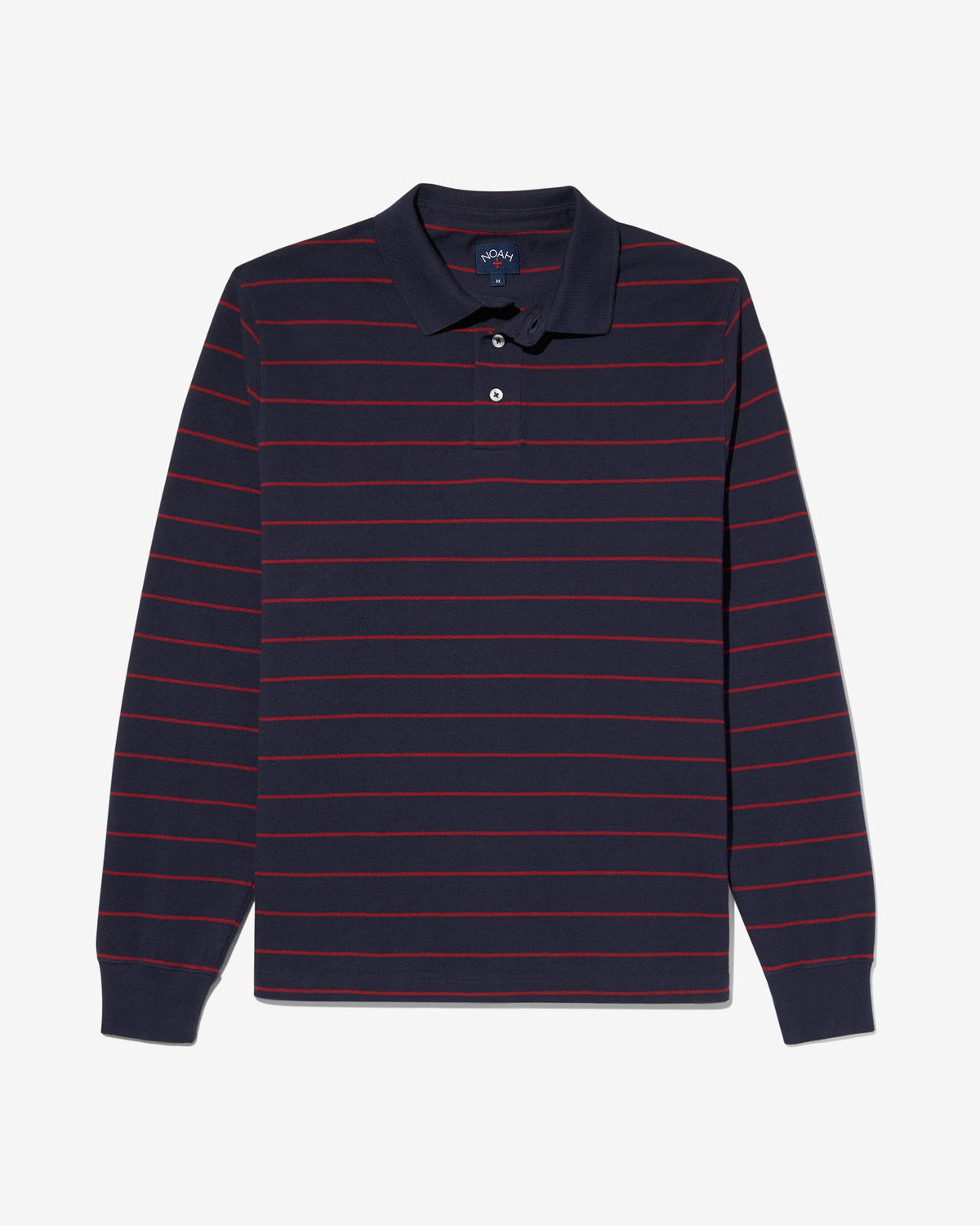 Long Sleeve Pique Polo