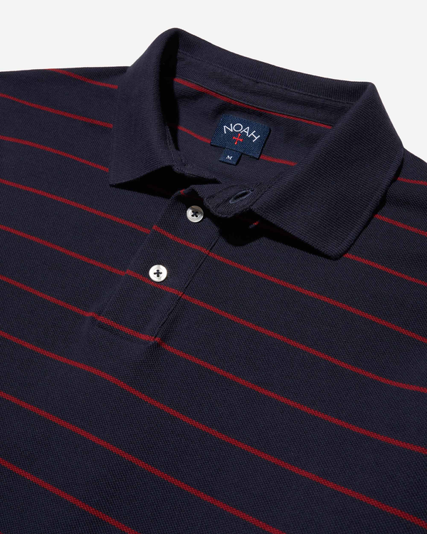 Noah - Long Sleeve Pique Polo - Detail
