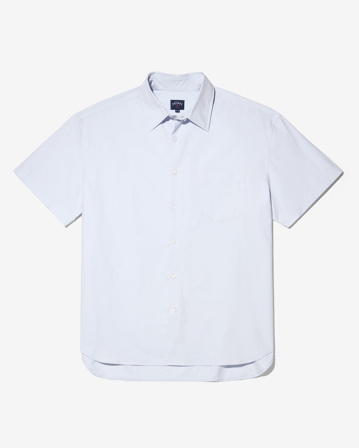 Short Sleeve Oversized Poplin