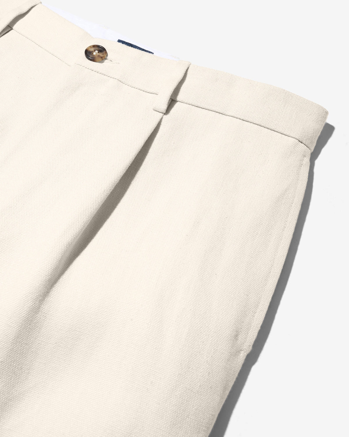 Canvas Single Pleat Trouser