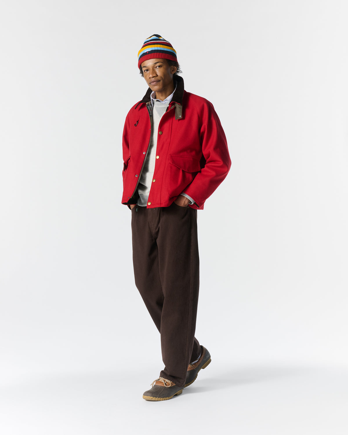 Noah x Barbour Wool Wading Jacket