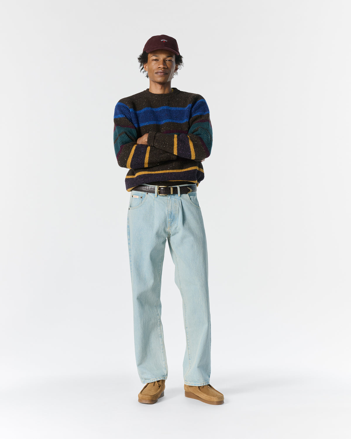 Striped Donegal Sweater