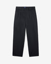 Noah - Twill Double-Pleat Pant - Black - Swatch
