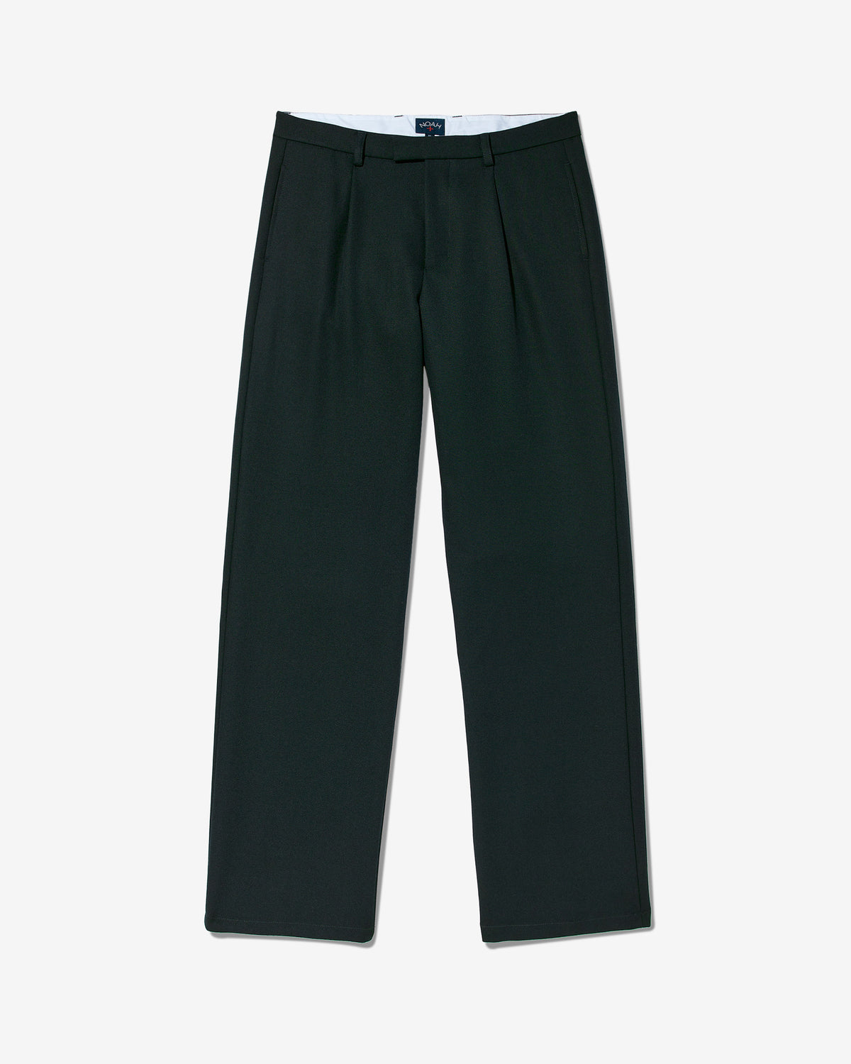 Single Pleat Barathea Wool Pant