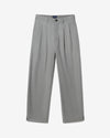 Noah - Double-Pleat Split Hem Pant - Grey - Swatch